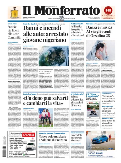 Il Monferrato - Edizione 42 del 03/06/2022